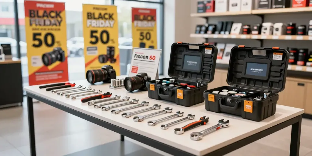 Offerte eccezionali per Black Friday Facom su una gamma di attrezzi professionali.